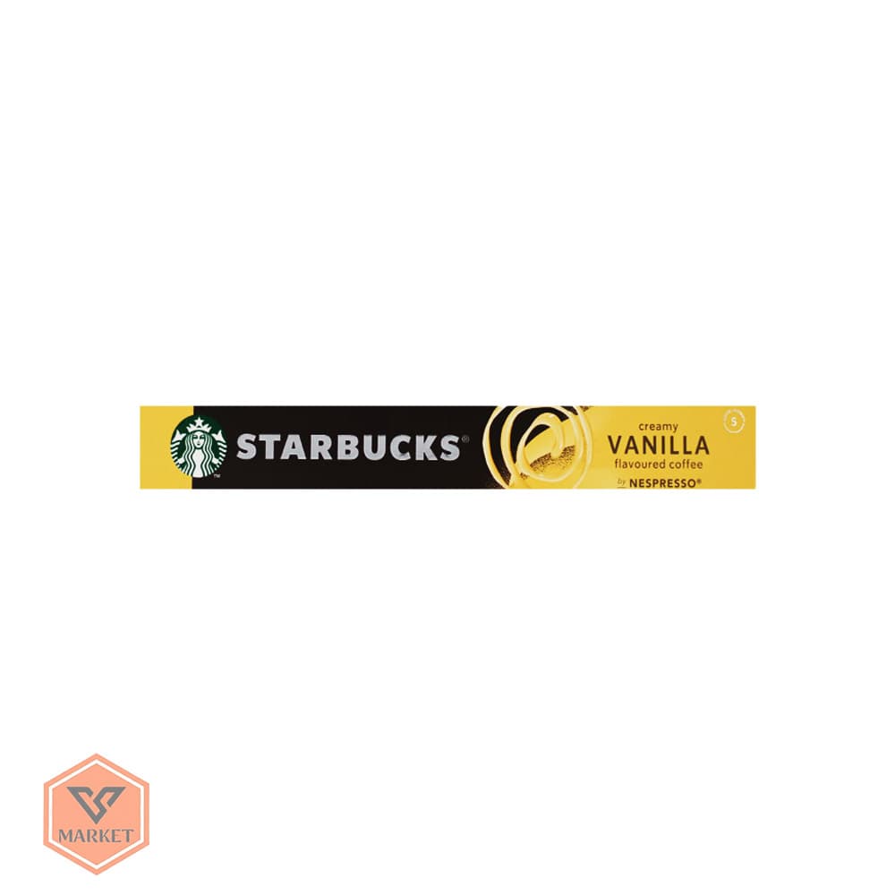 خرید کپسول قهوه نسپرسو استارباکس مدل کریمی وانیلا (Starbucks Creamy Vanilla) | طعم وانیل خامهای بست