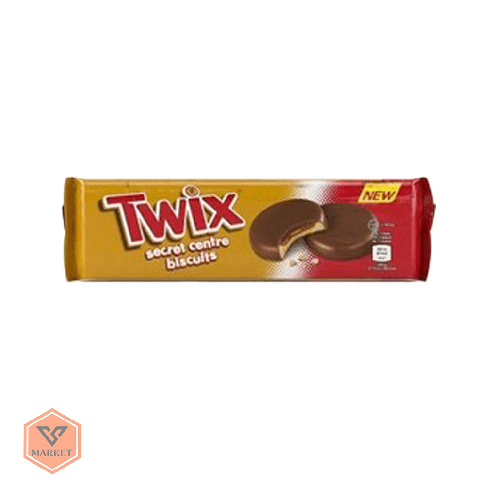 بیسکویت تویکس با مغز پنهان (Twix Secret Centre Biscuits)؛ تردی بیسکویت، جادوی کارامل! 🍫✨ — تصویر ۲