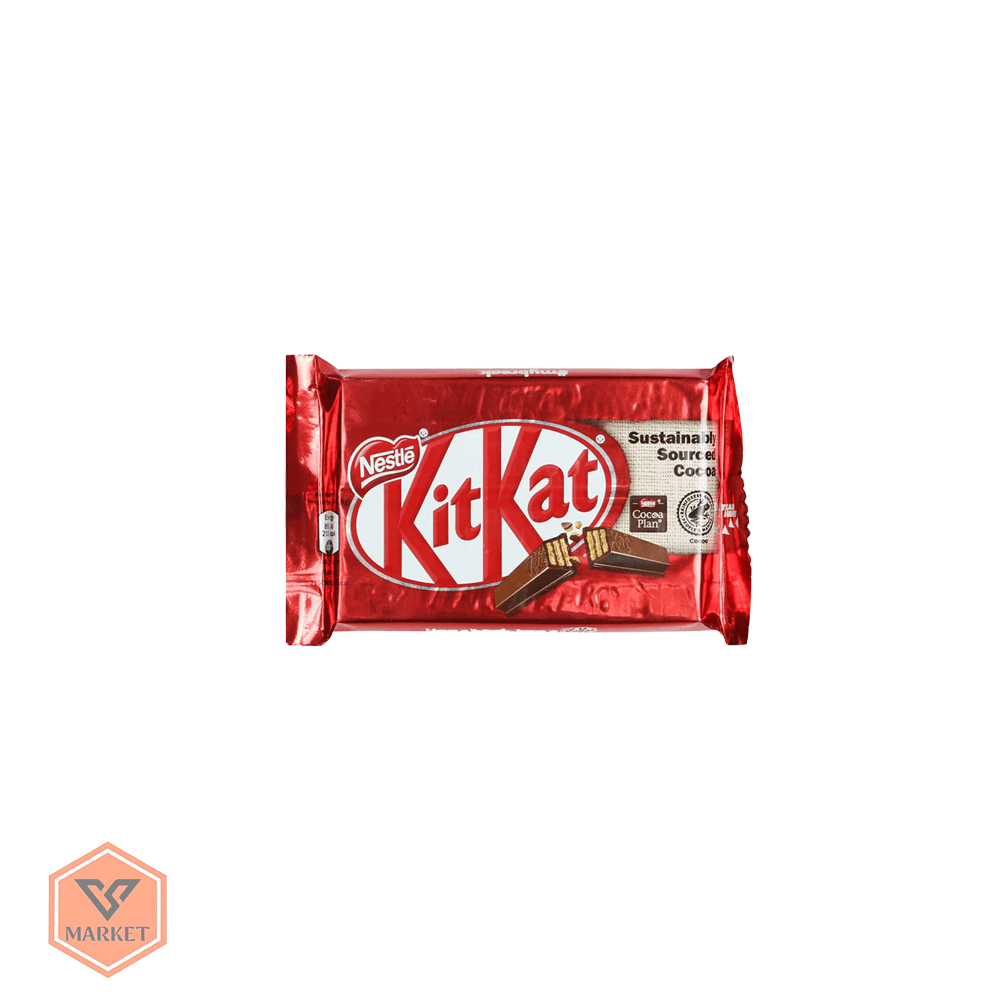 ویفر شکلاتی کیت‌کت اورجینال نستله (Nestle KitKat) – روکش ضخیم شکلات شیری و ویفر ترد