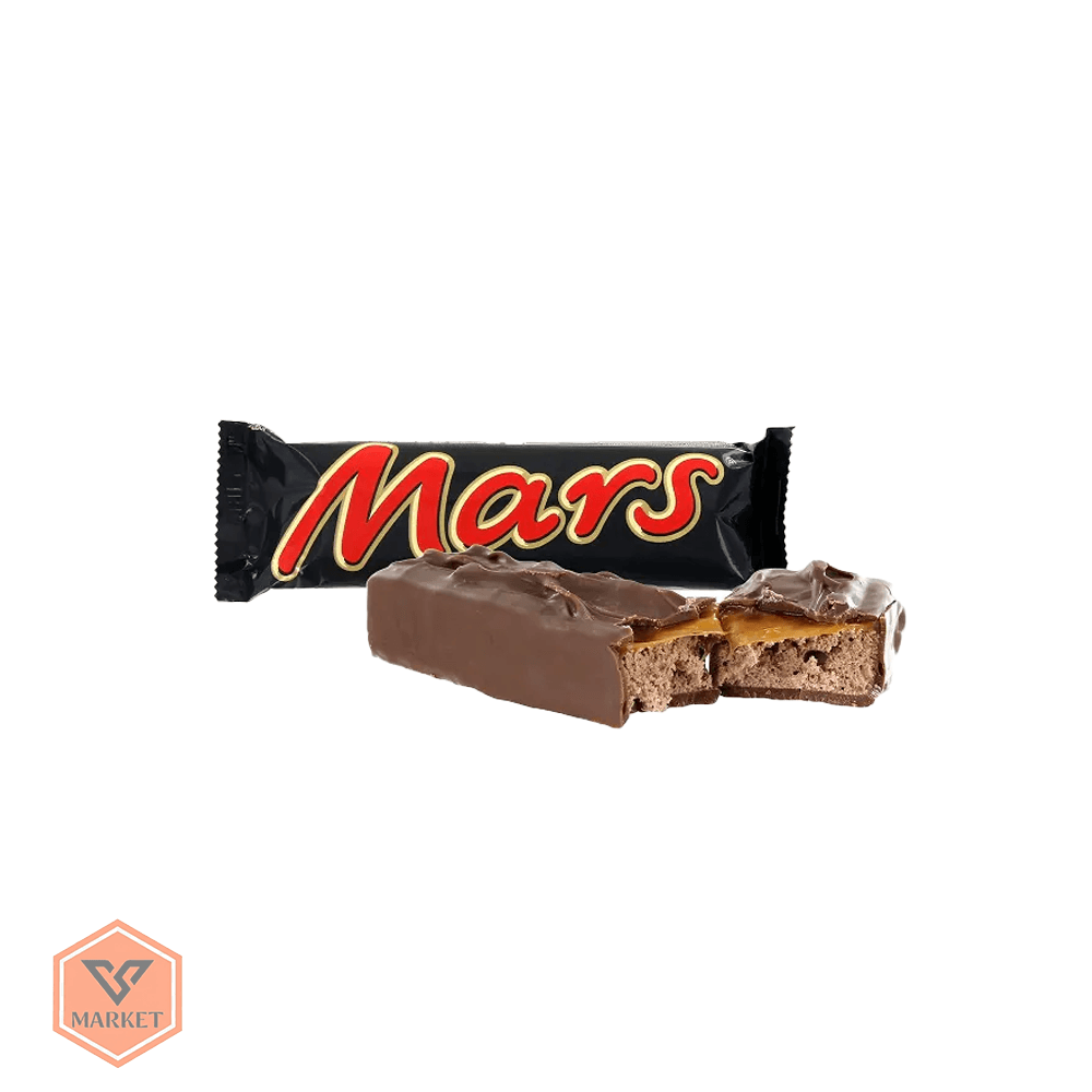 شکلات بار مارس اورجینال (Mars Chocolate Bar) – ترکیب جادویی کارامل، نوقا و شکلات شیری