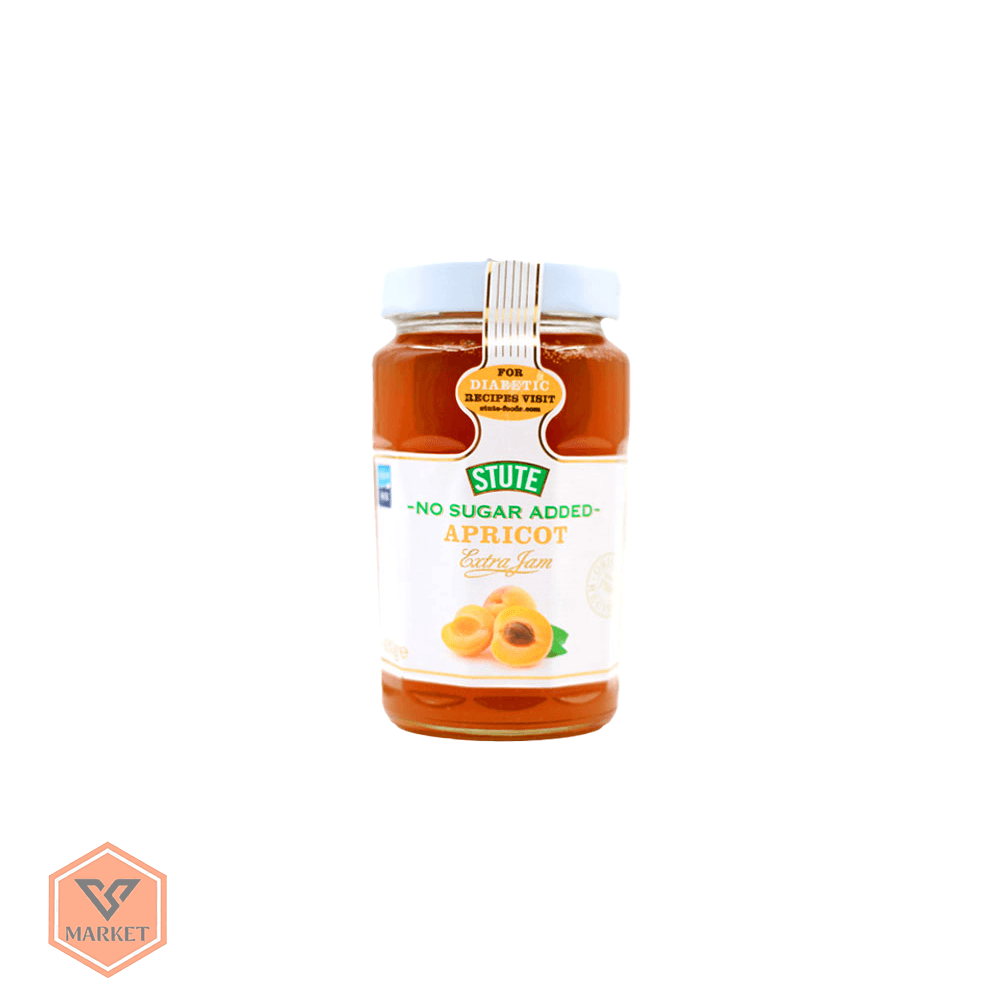 مربای زردآلو بدون شکر استوت (Stute No Sugar Added Apricot) – مناسب دیابتی‌ها و رژیم‌های سالم — تصویر ۲