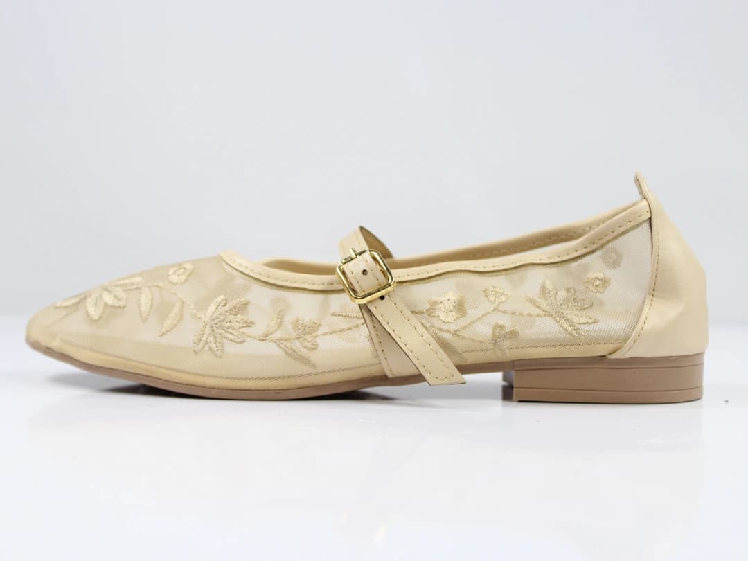 کفش کالج گلدوزی زارا | Zara — تصویر ۵