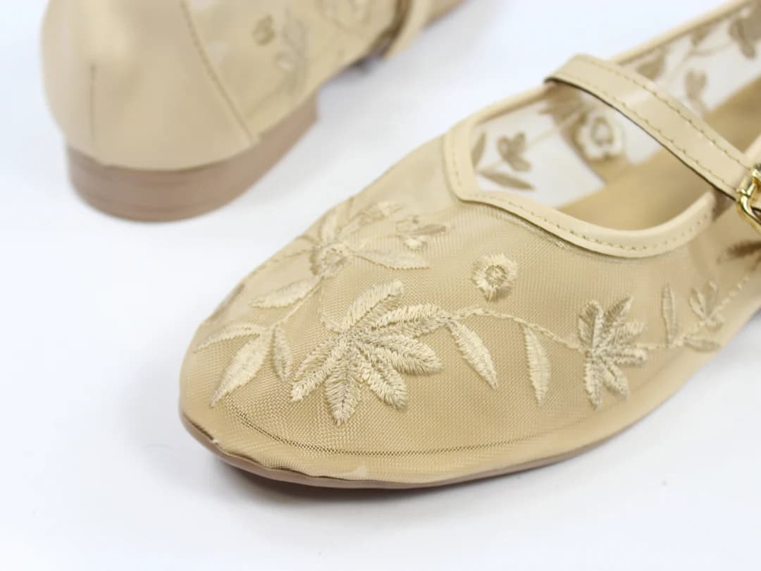 کفش کالج گلدوزی زارا | Zara — تصویر ۶