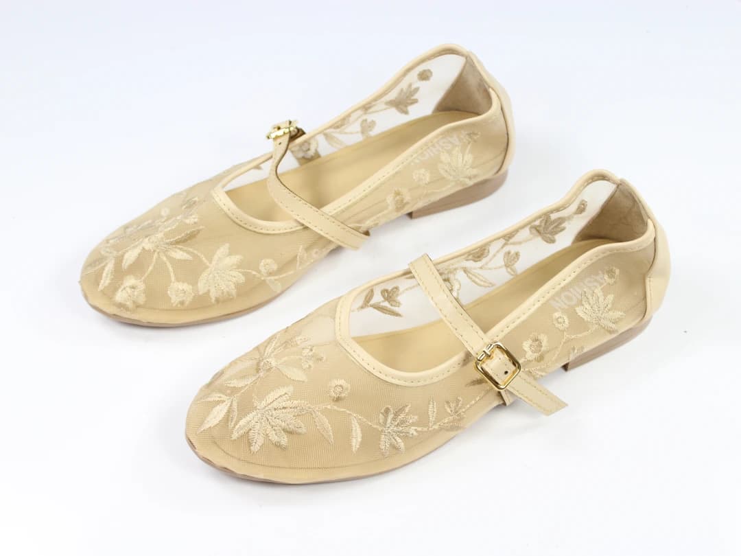 کفش کالج گلدوزی زارا | Zara — تصویر ۱۰