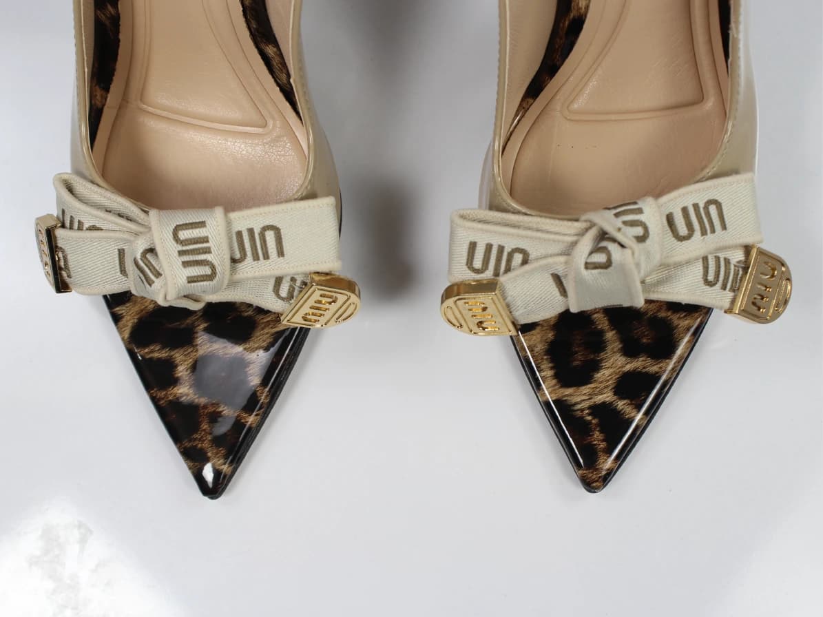 کفش پاشنه دار پاپی میومیو | MIUMIU — تصویر ۸