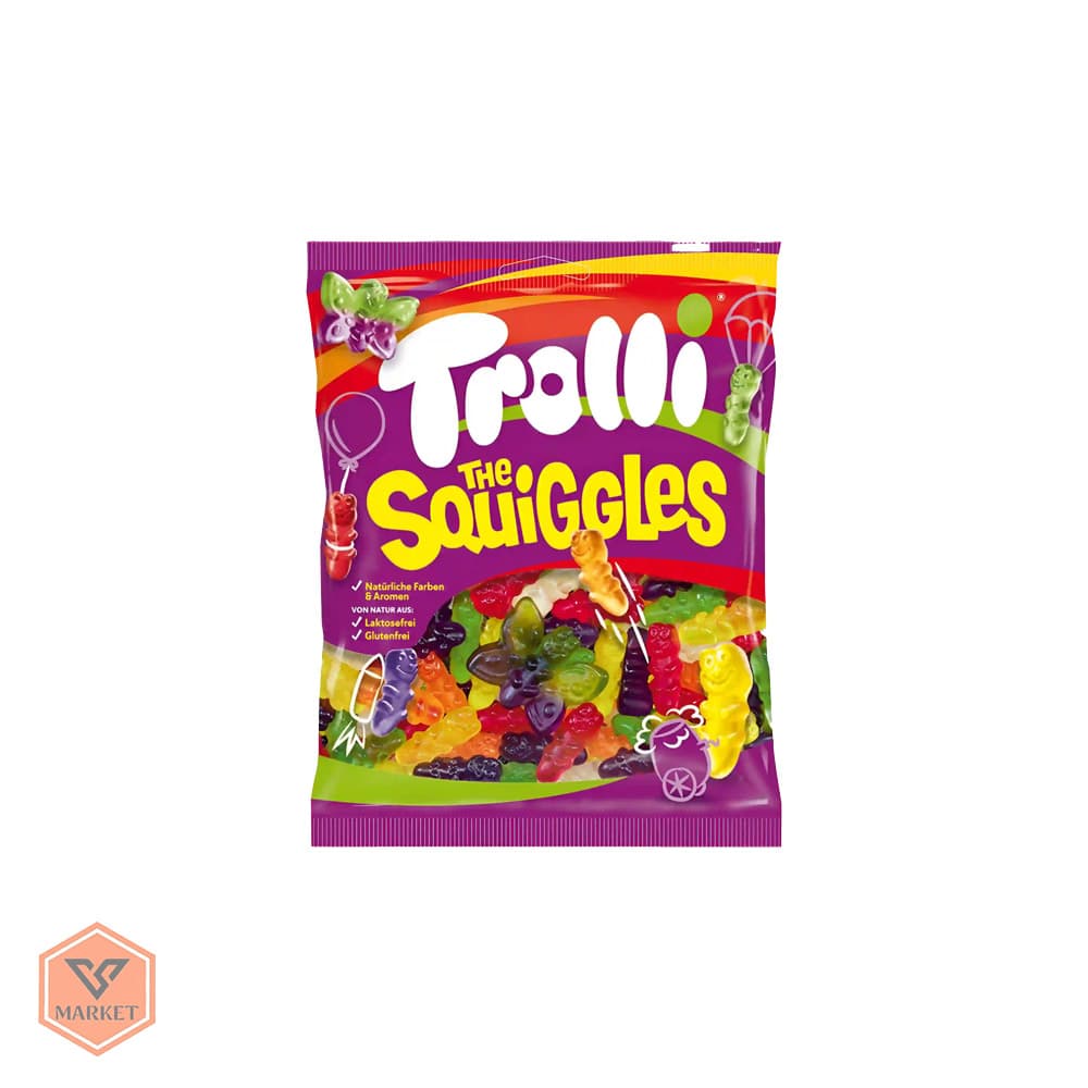 پاستیل ترولی اسکوئیگلز | Trolli The Squiggles