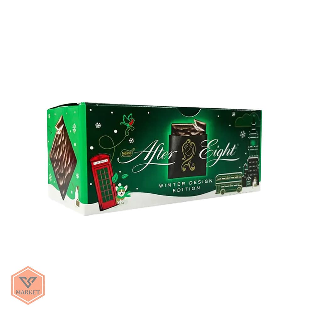 خرید شکلات افتر ایت 200 گرمی اصل | After Eight Mint Chocolate Nestlé — تصویر ۲