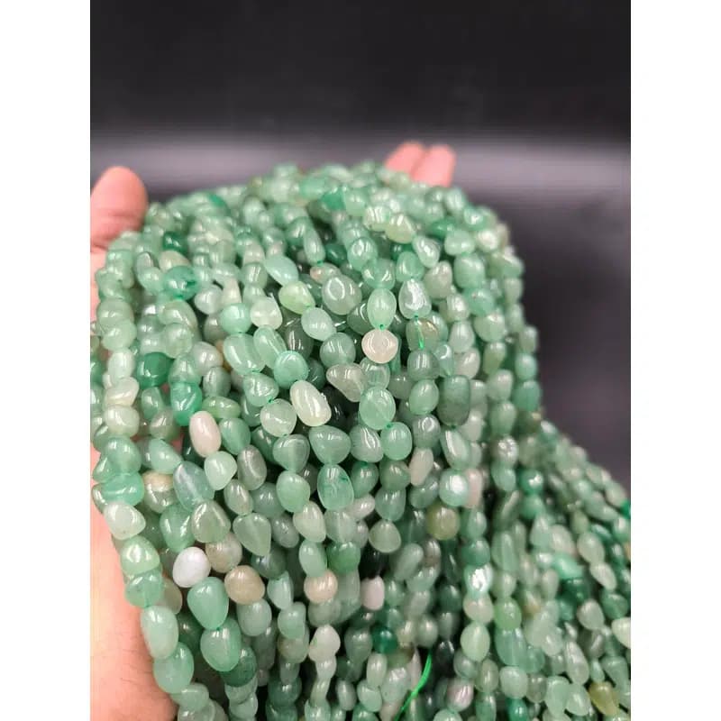 ریسه سنگ آونتورین تامبل سایز 8*10 میلیمتر کد 2306 — تصویر ۵