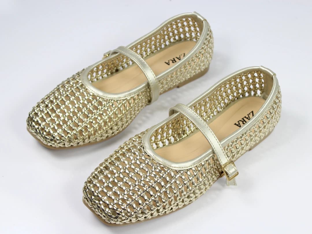 کفش تابستانی زارا بافتی | ZARA — تصویر ۵