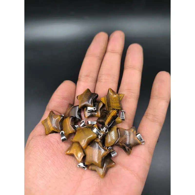 آویز سنگ چشم ببر کد 8633 — تصویر ۴
