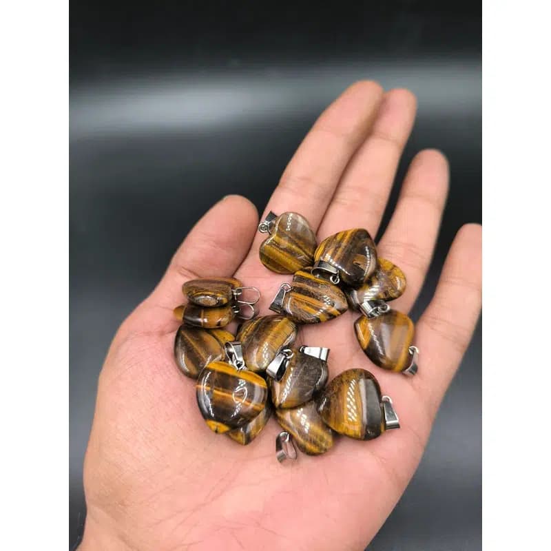 آویز سنگ چشم ببر کد 8632 — تصویر ۲