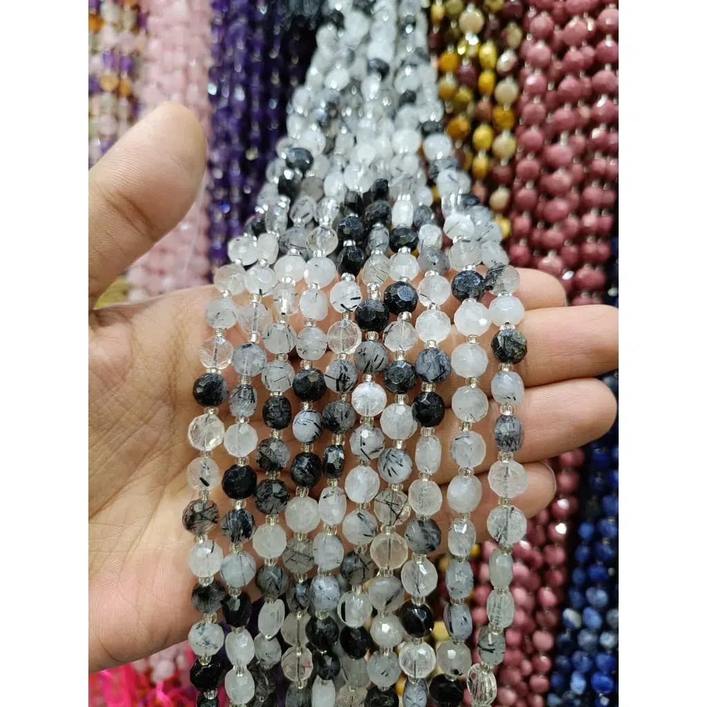 ریسه سنگ روتایل سکه ای کد 9761