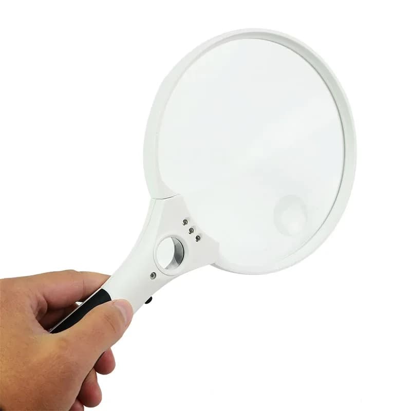 ذره بین بزرگ چراغ دار کد TH-607B — تصویر ۵