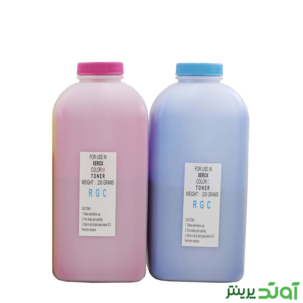 پودر تونر شارژ رنگی زیراکس RGC — تصویر ۴