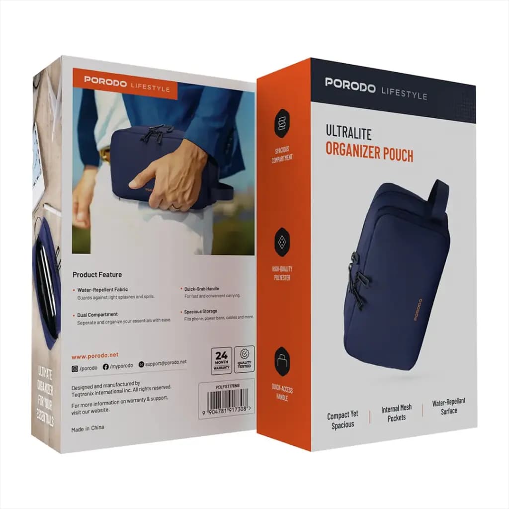 کیف ارگانایزر و نظم دهنده پرودو مدل Porodo Lifestyle UltraLite Organizer Pouch