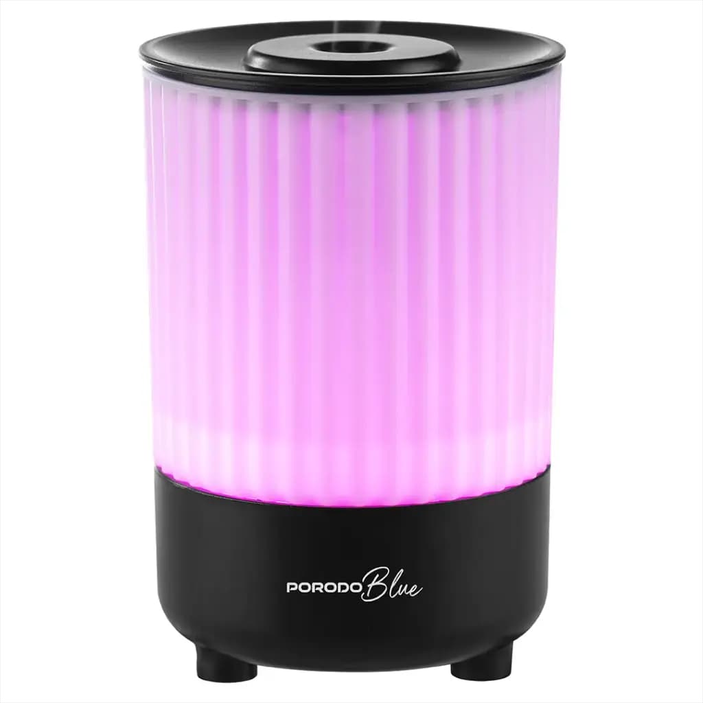 دستگاه بخور سرد و دیفیوزر معطرکننده پرودو مدل Porodo Blue Noa Aroma Diffuser with Colorful Lights — تصویر ۵