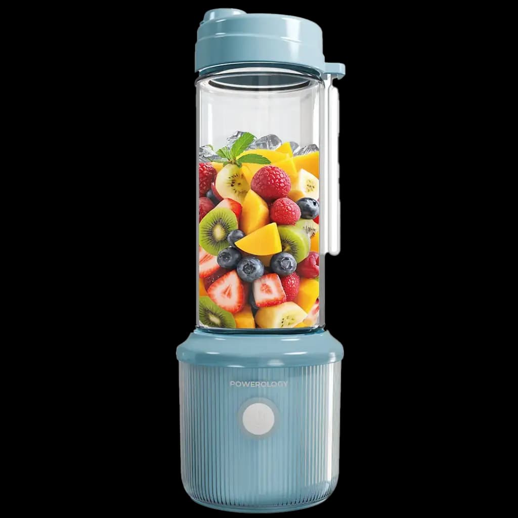شیکر شارژی پاورولوژی مدل Press Refresh Portable Blender — تصویر ۳