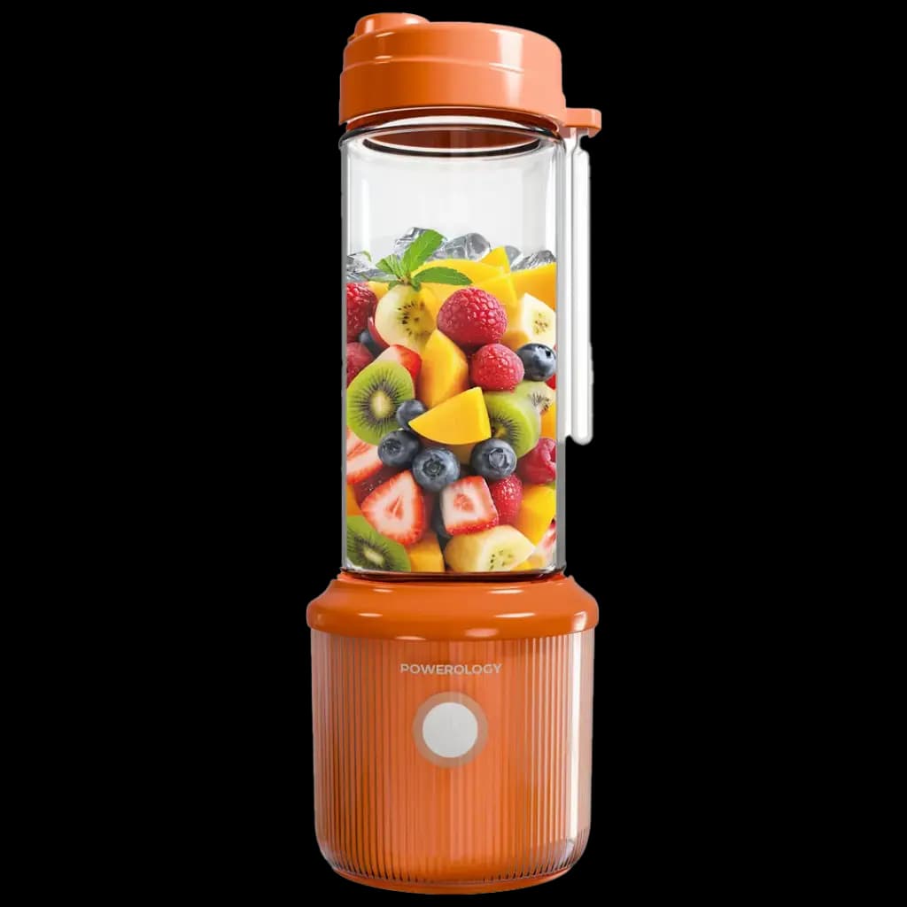 شیکر شارژی پاورولوژی مدل Press Refresh Portable Blender — تصویر ۴