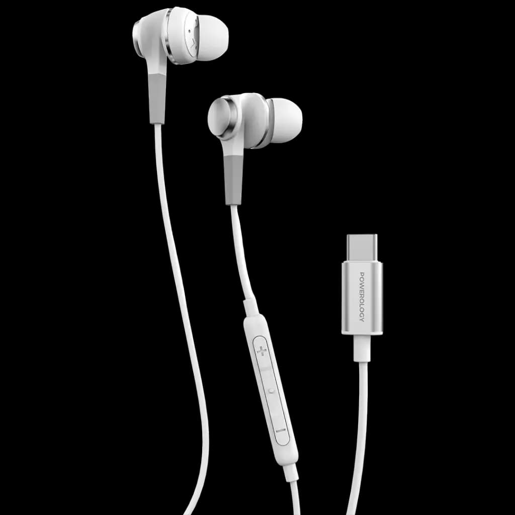 هندزفری تایپ سی پاورولوژی مدل Powerology Type-C Stereo Earphones — تصویر ۱۱
