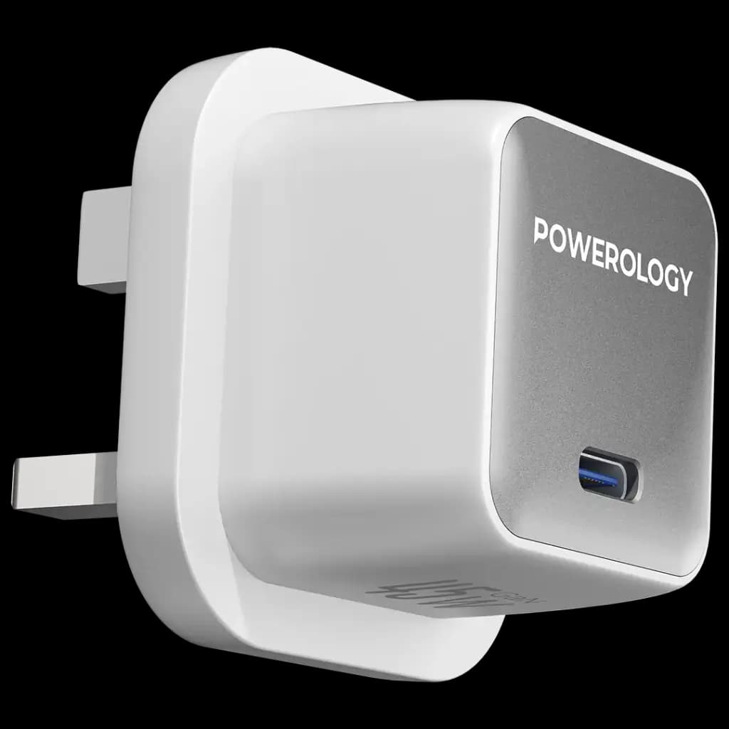 آداپتور شارژ پاورولوژی مدل QX Pocket-Sized GaN Adapter ظرفیت 45W با فناوری شارژ سریع — تصویر ۴