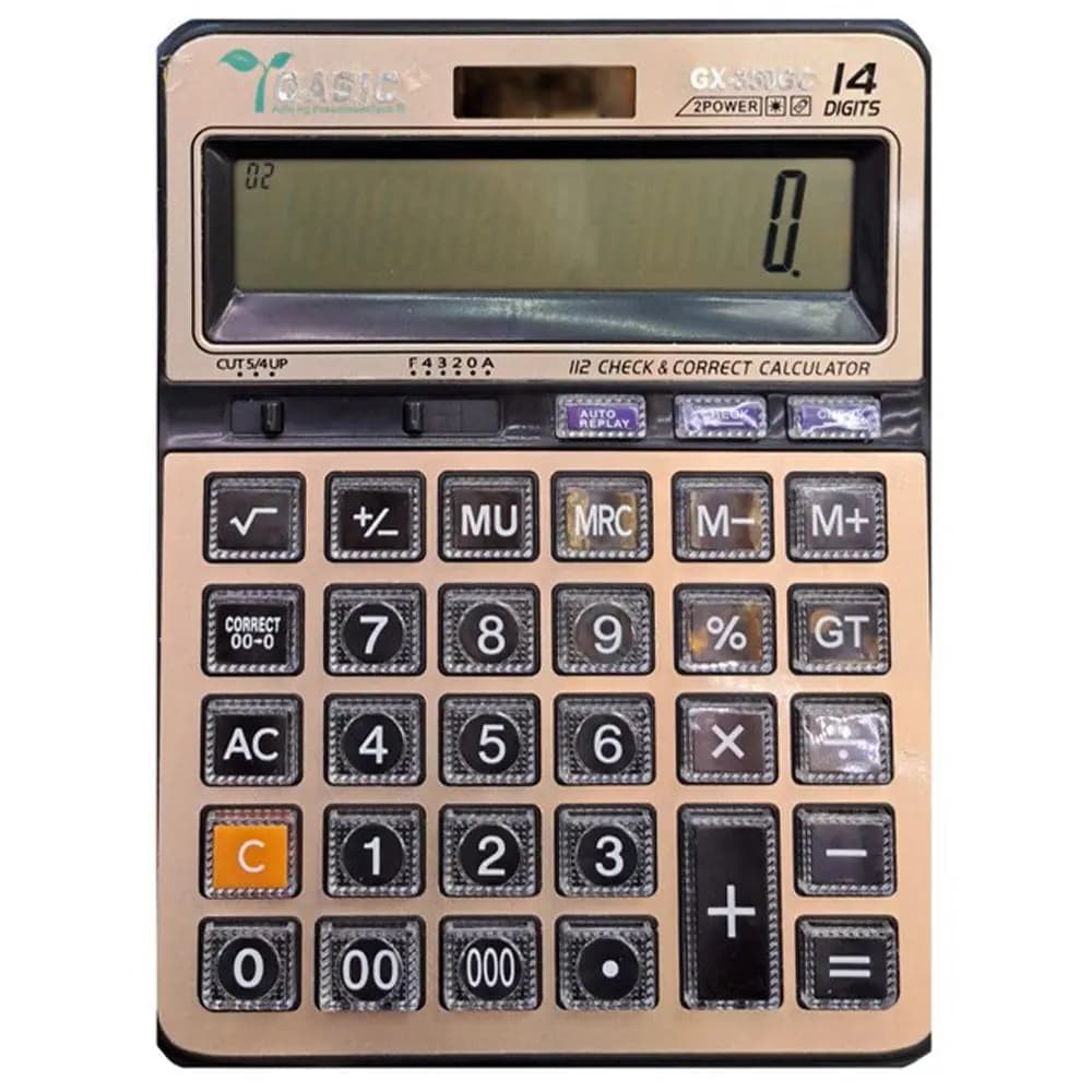 ماشین حساب کاسیک GX-350GC — تصویر ۱۲