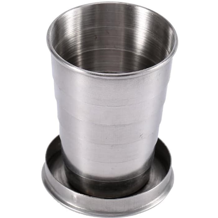 لیوان تاشوی استیل 80 میلی لیتر — تصویر ۱۰