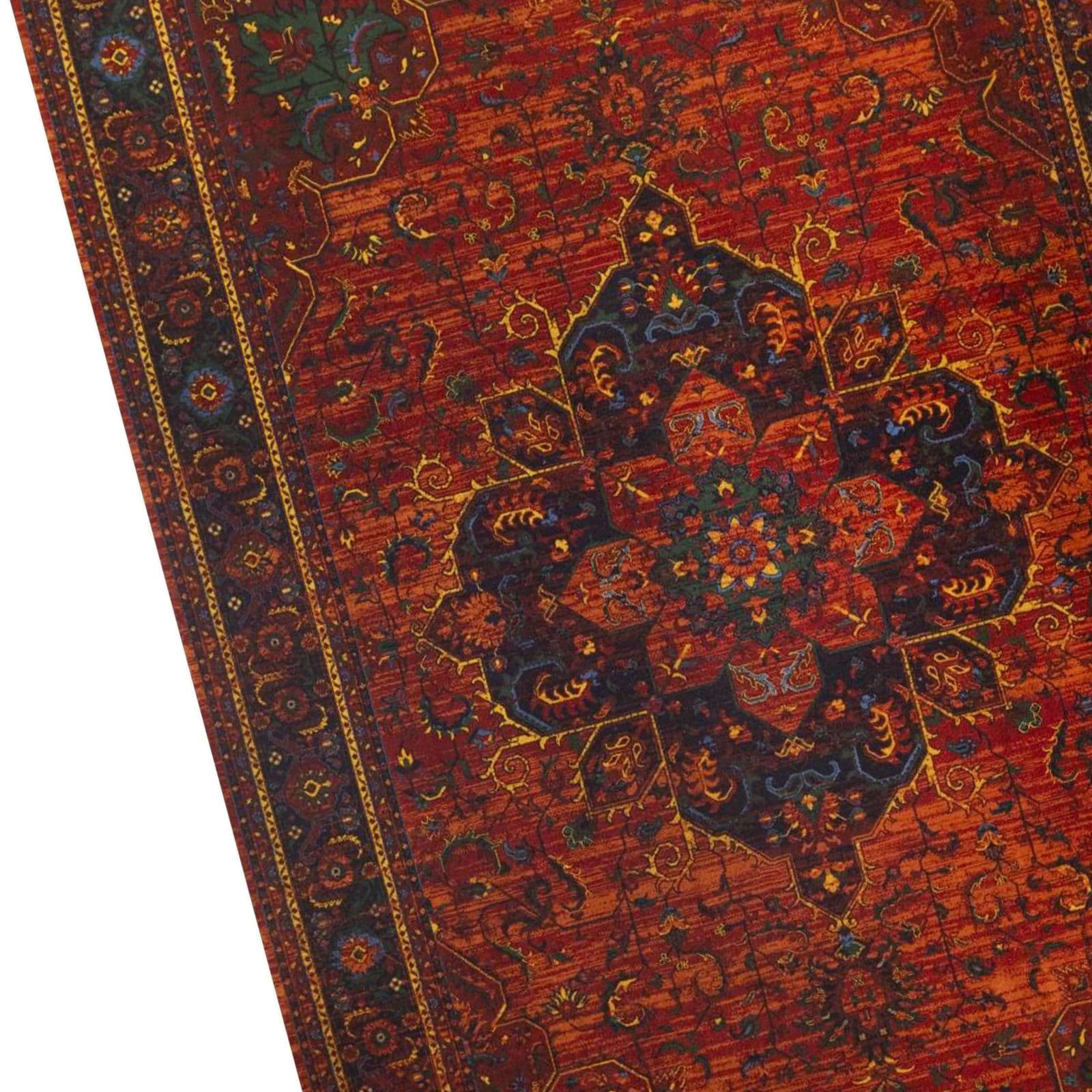 فرش ماشینی 4 متری آریاس زمینه روناسی کد MT04146 — تصویر ۵