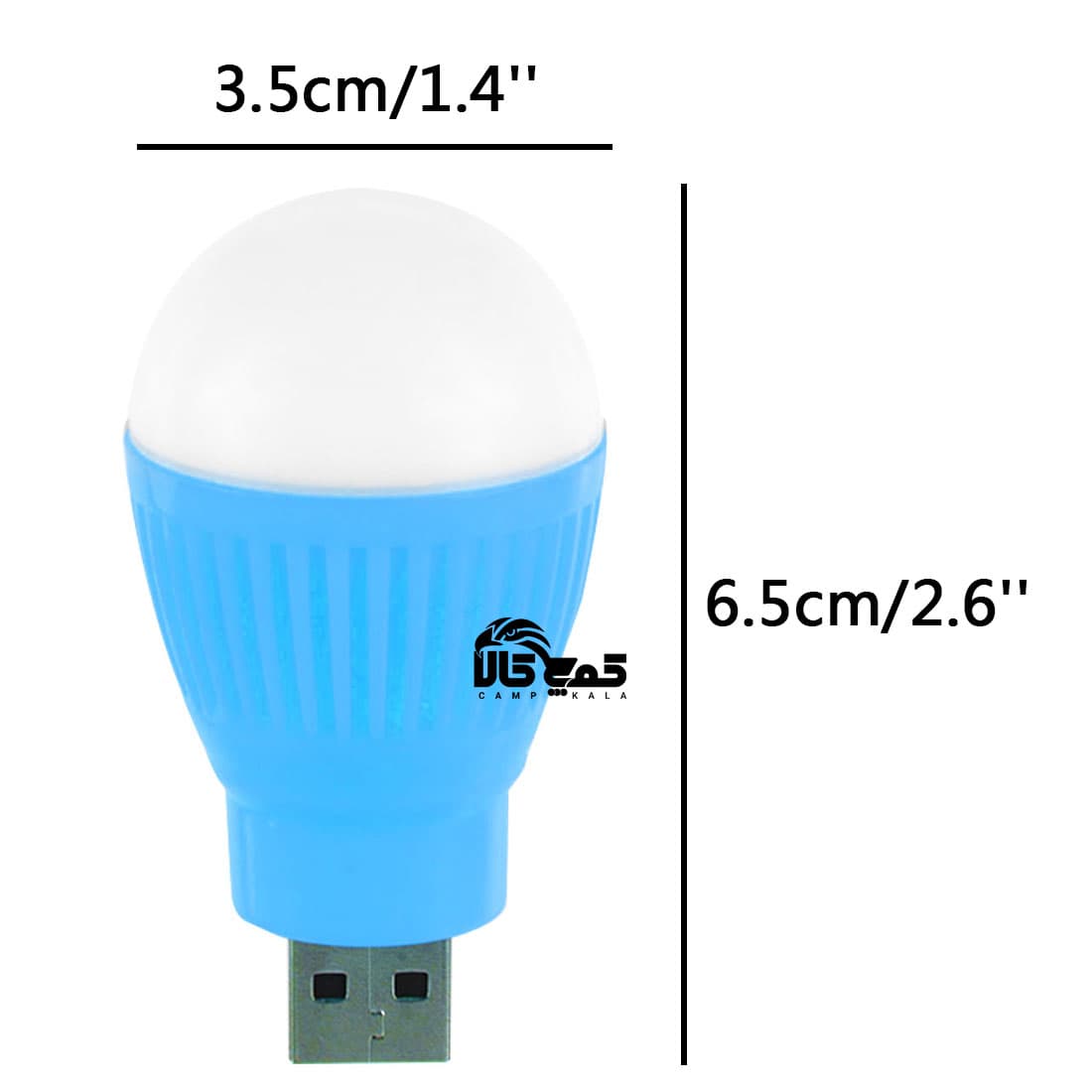چراغ usb مدل لامپی — تصویر ۶