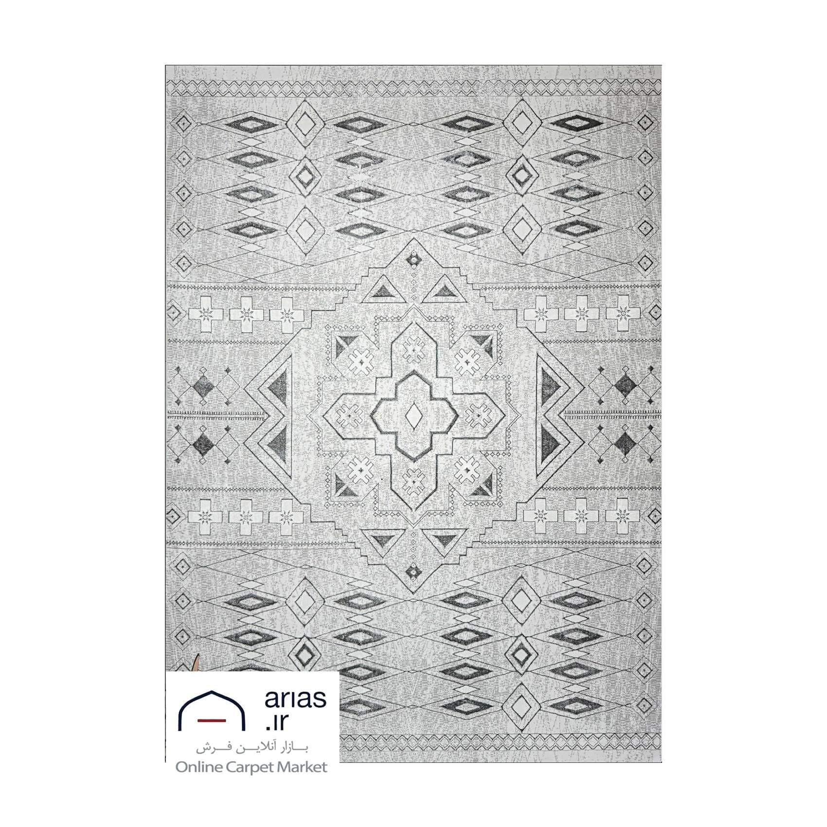 فرش ماشینی مدرن آریاس کد M27087