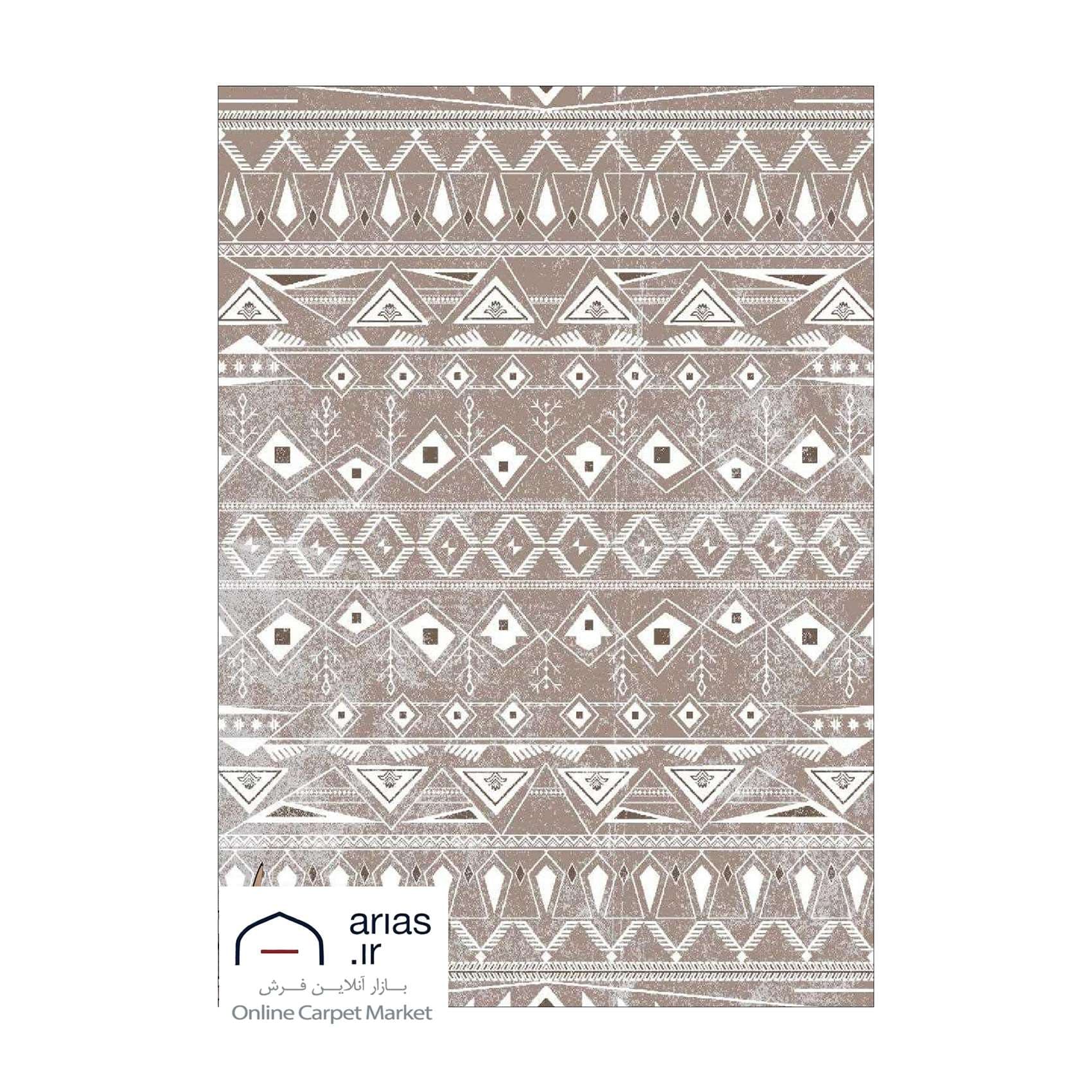 فرش ماشینی مدرن آریاس کد M27085 — تصویر ۲