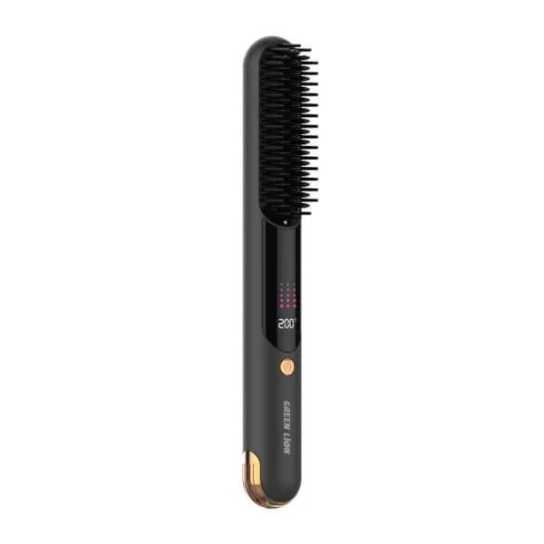 برس حرارتی صاف کننده مو گرین لاین Green lion hair Straightener Comb — تصویر ۲