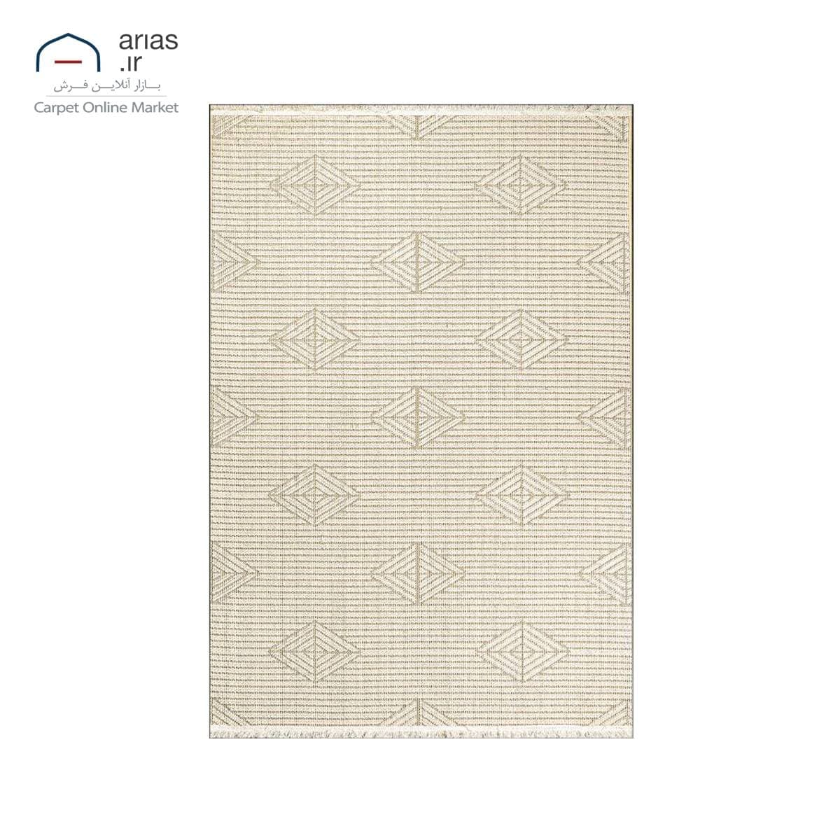فرش ماشینی پینترستی آریاس کد M27048 — تصویر ۲