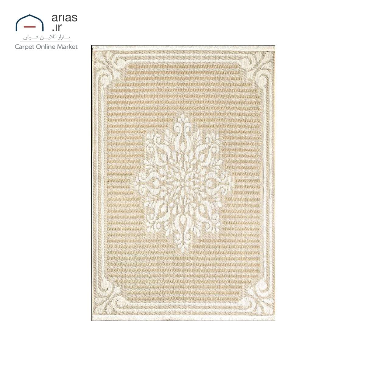 فرش ماشینی پینترستی آریاس کد M27034 — تصویر ۲