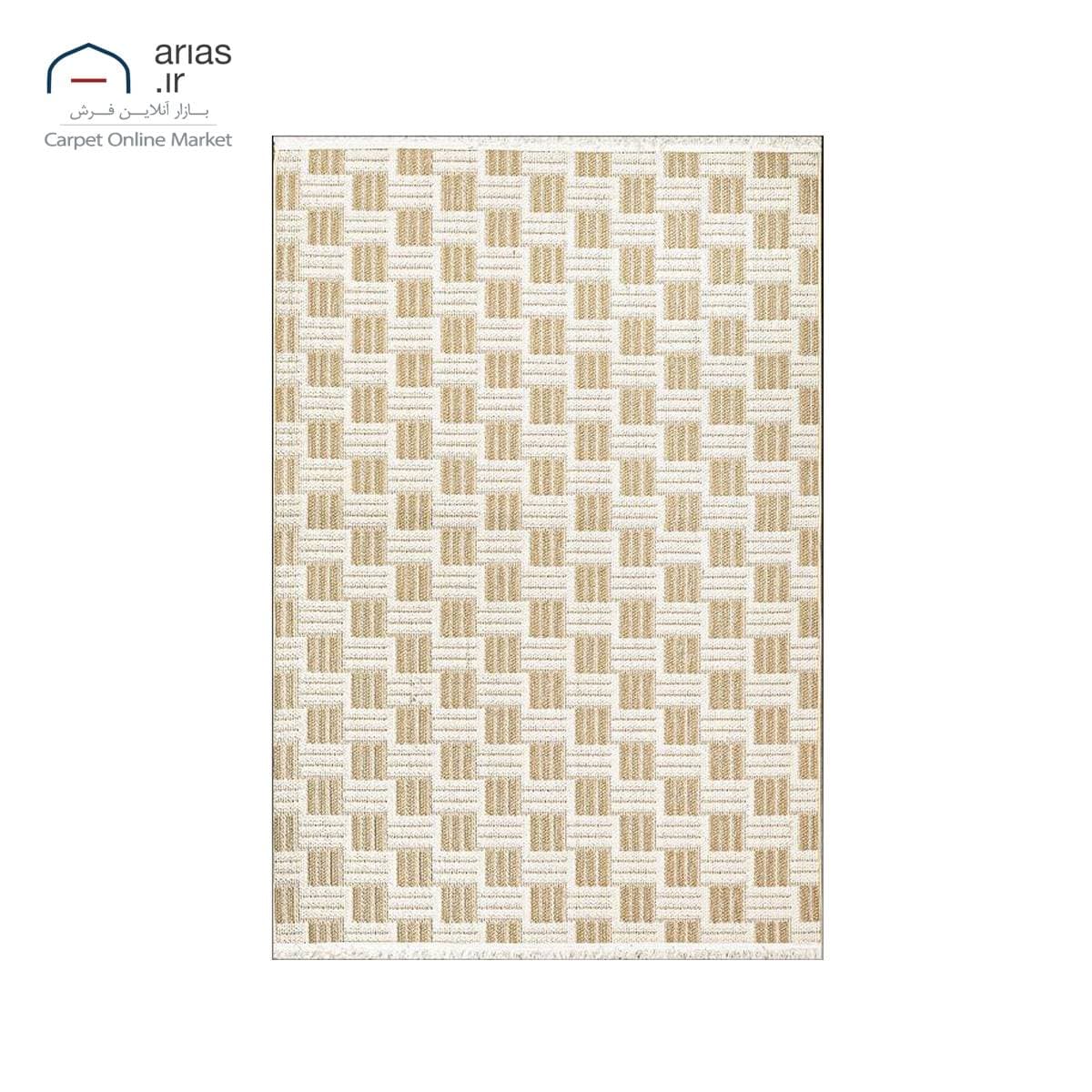 فرش ماشینی پینترستی آریاس کد M27006 — تصویر ۲