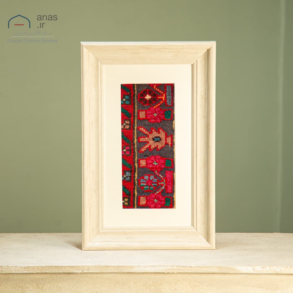 قابفرش دستبافت همدان 60 ساله کد A26437