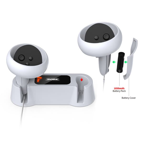 پایه شارژ Dobe دسته های واقعیت مجازی Oculus Quest 2 — تصویر ۶