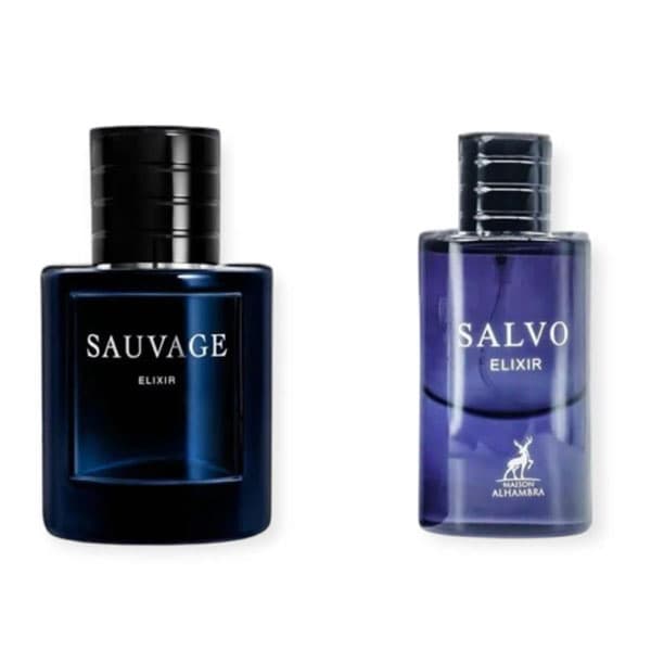 عطر میسون الحمبرا سالوو الکسیر مردانه (مشابه ساواج الکسیر) — تصویر ۴