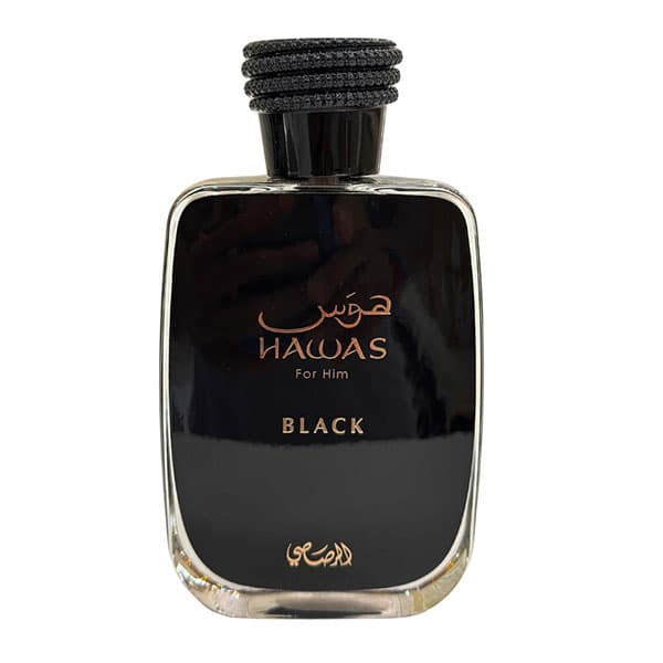 عطر رصاصی هوس بلک مردانه