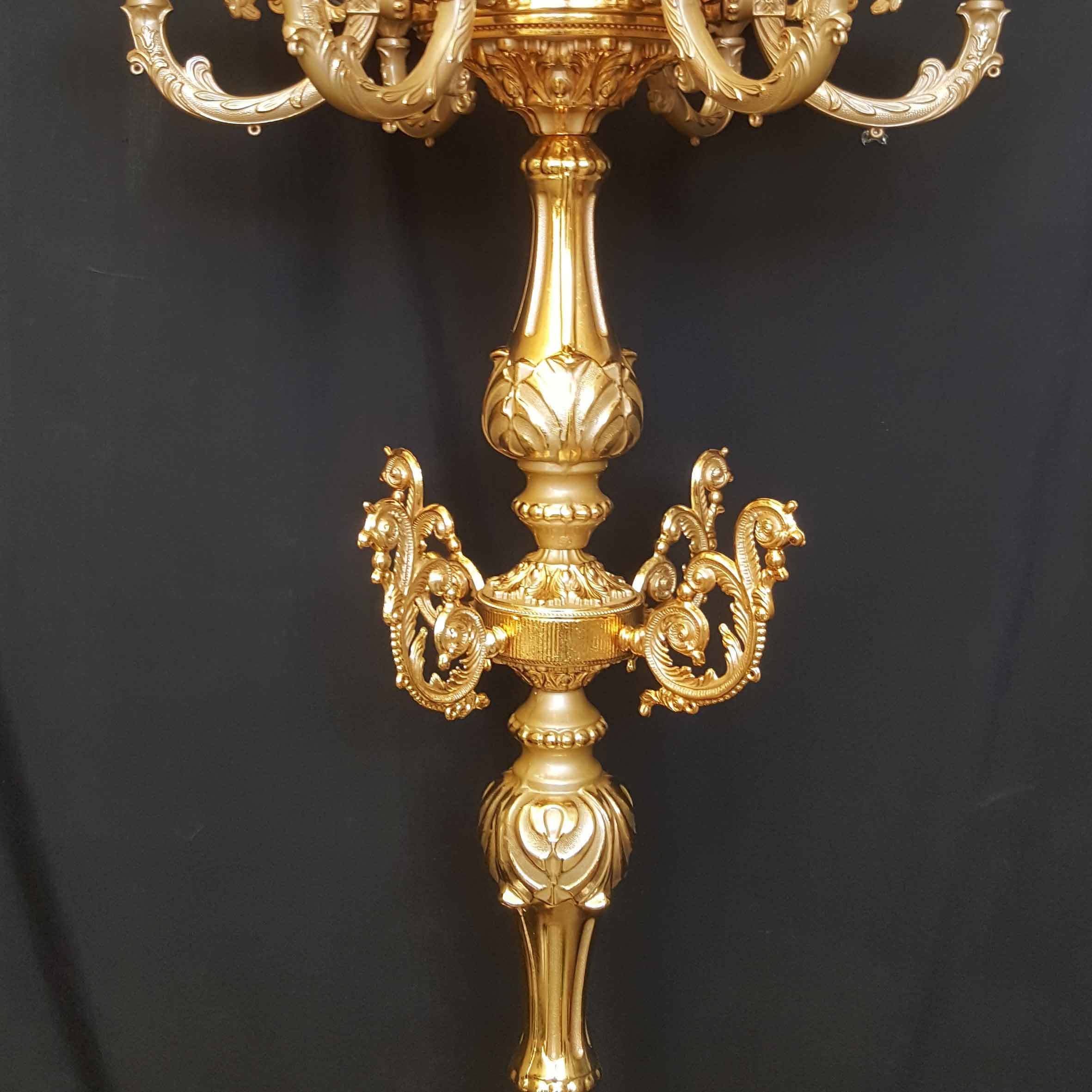 لوستر ایستاده کنارسالنی k1572-6 لوسترسازان — تصویر ۴