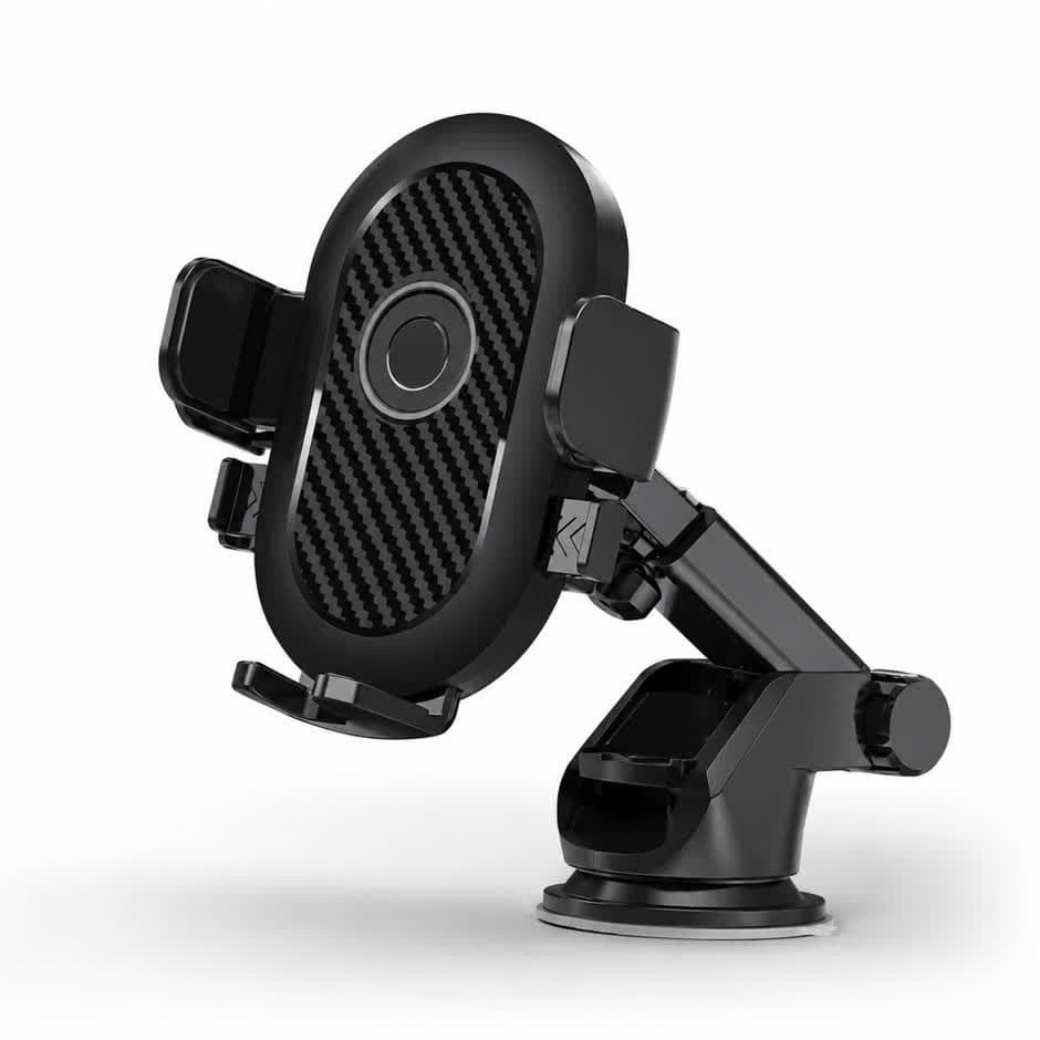 هولدر موبایل خودرو لیندوس مدل LINDOS+ HL-12 | پایه نگهدارنده داشبورد و شیشه — تصویر ۱۱