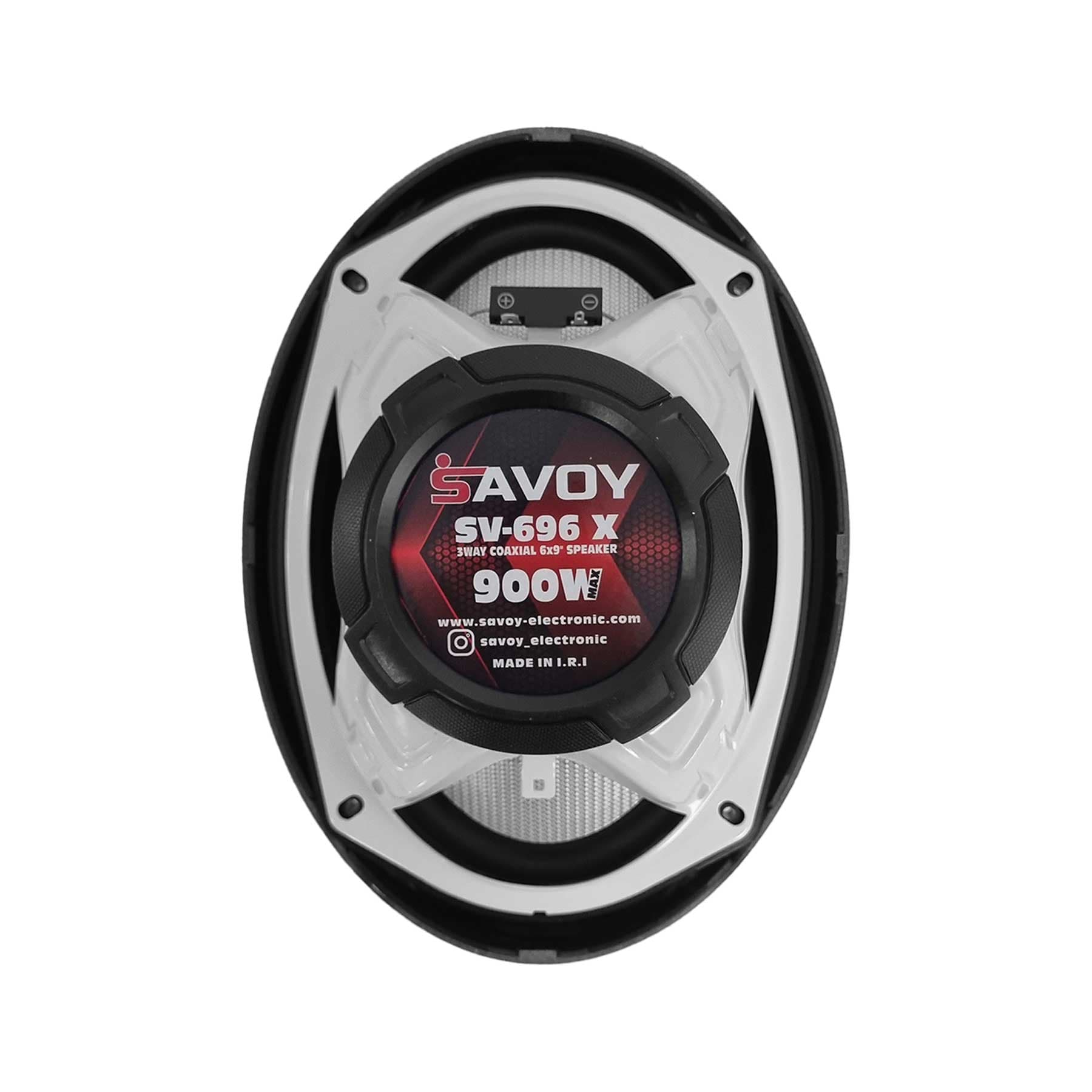 بلندگو بیضی ساووی مدل SV-696 X — تصویر ۳
