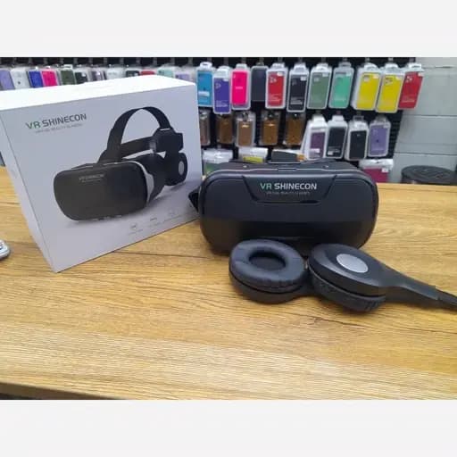 عینک واقعیت مجازی شاینکن مدل VR G02ED دارای هدست — تصویر ۷