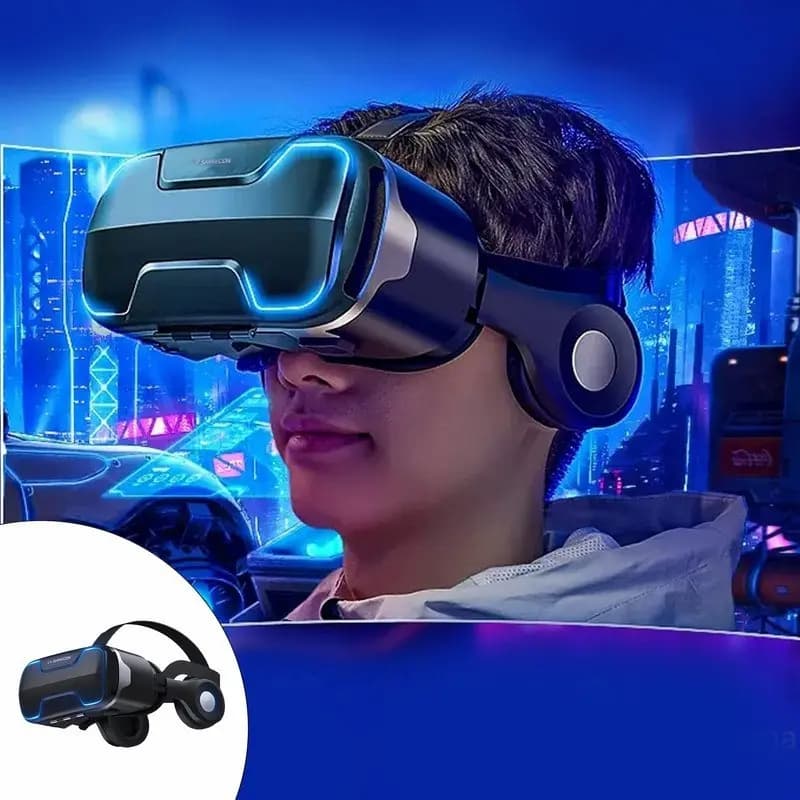 عینک واقعیت مجازی شاینکن مدل VR G02ED دارای هدست — تصویر ۱۰