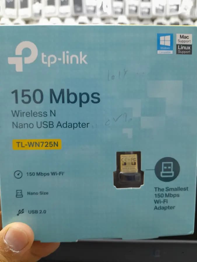 کارت شبکه USB و بی سیم TP-LINK مدل TL-WN725N — تصویر ۱۰
