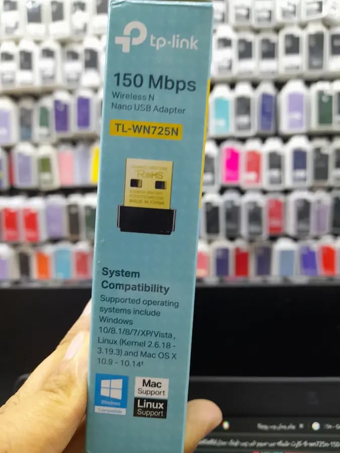کارت شبکه USB و بی سیم TP-LINK مدل TL-WN725N — تصویر ۸