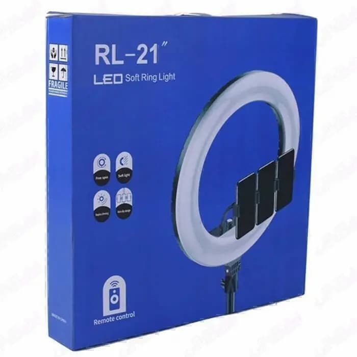 رینگ لایت 65 وات مدل RL-21 سایز 21 اینچ (بدون سه پایه) — تصویر ۵