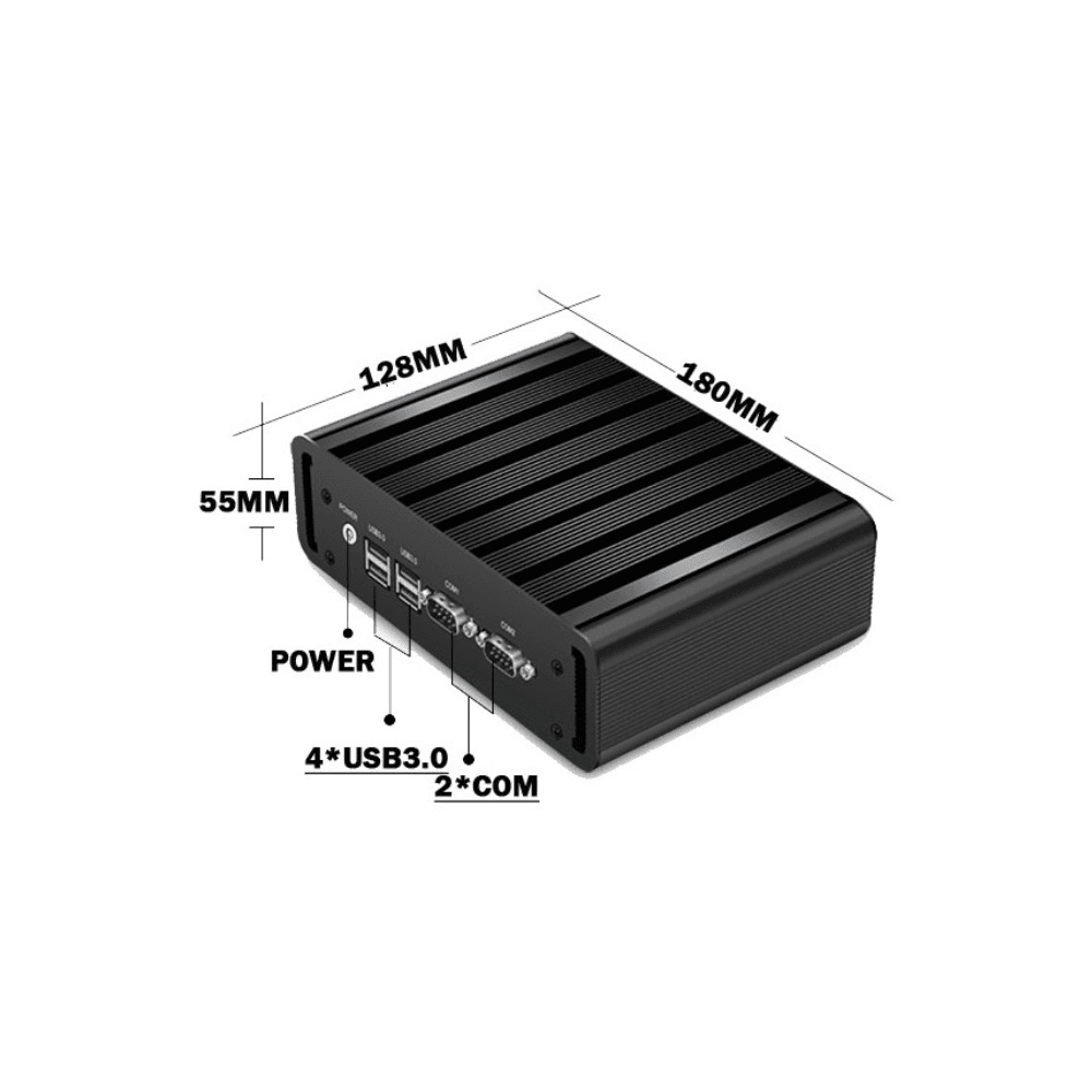 مینی کامپیوتر صنعتی نت کامپیوتر مدل NT-i34-2LC — تصویر ۴