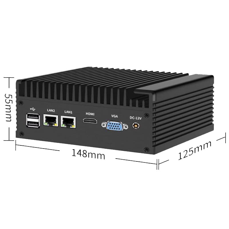 مینی کامپیوتر صنعتی نت کامپیوتر مدل NT-i77-2LC — تصویر ۴