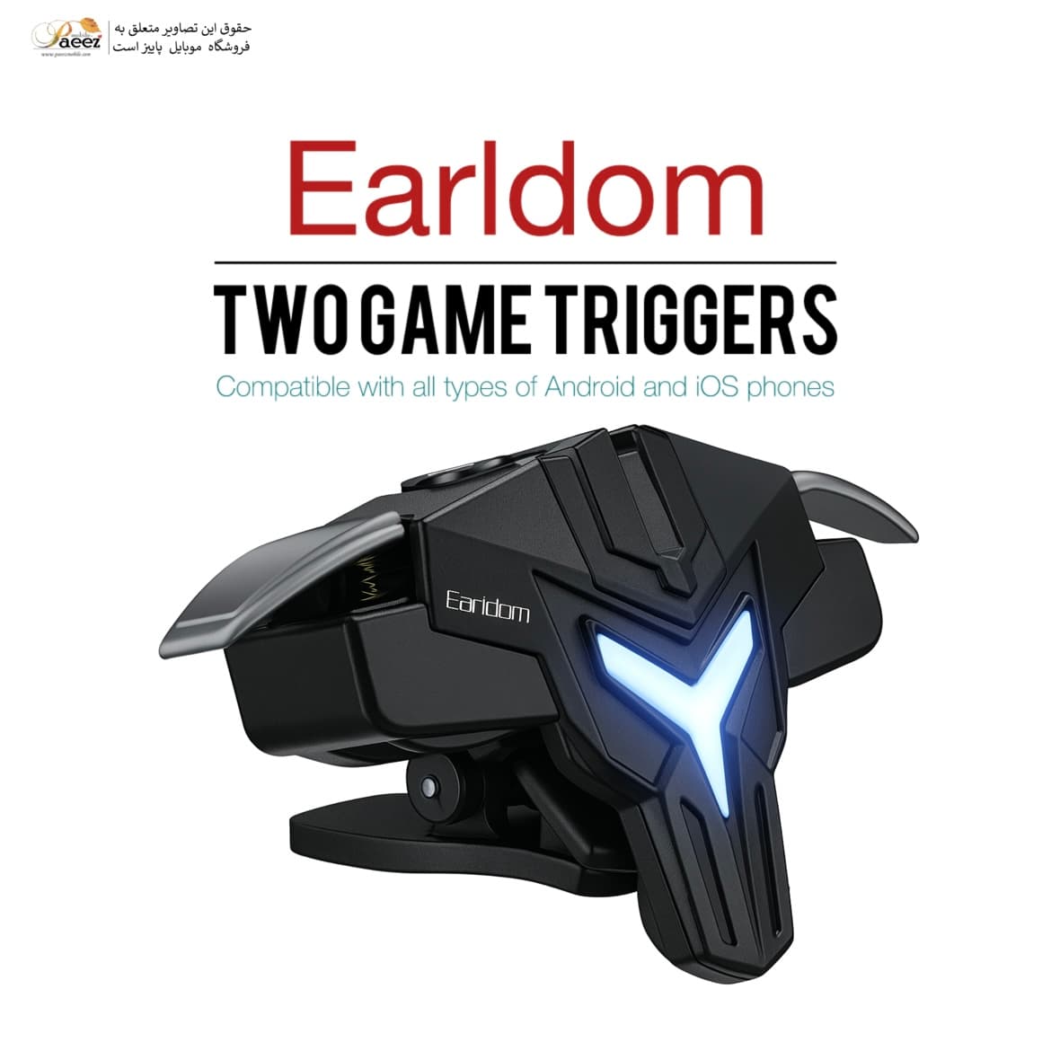 دسته بازی اصلی Earldom F22 | کنترل حرفه‌ای و ارگونومیک برای موبایل — تصویر ۴