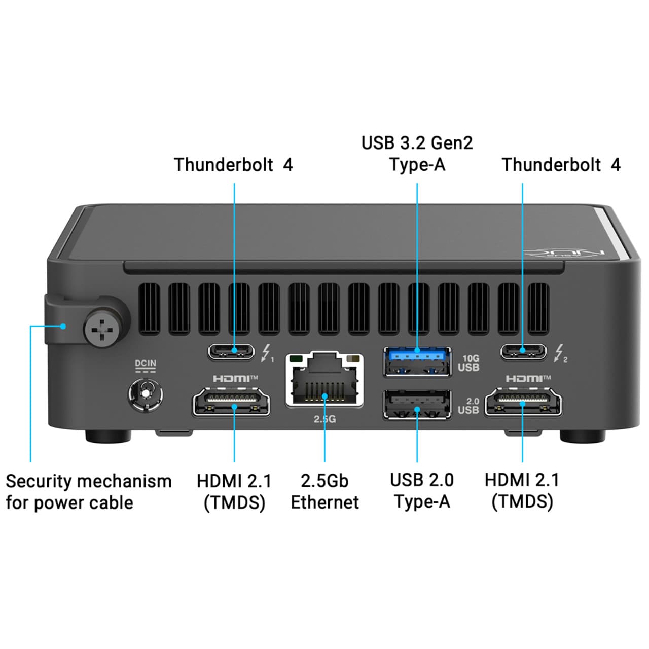 مینی کامپیوتر ایسوس NUC 15 Pro NUC15CRKU5 — تصویر ۳